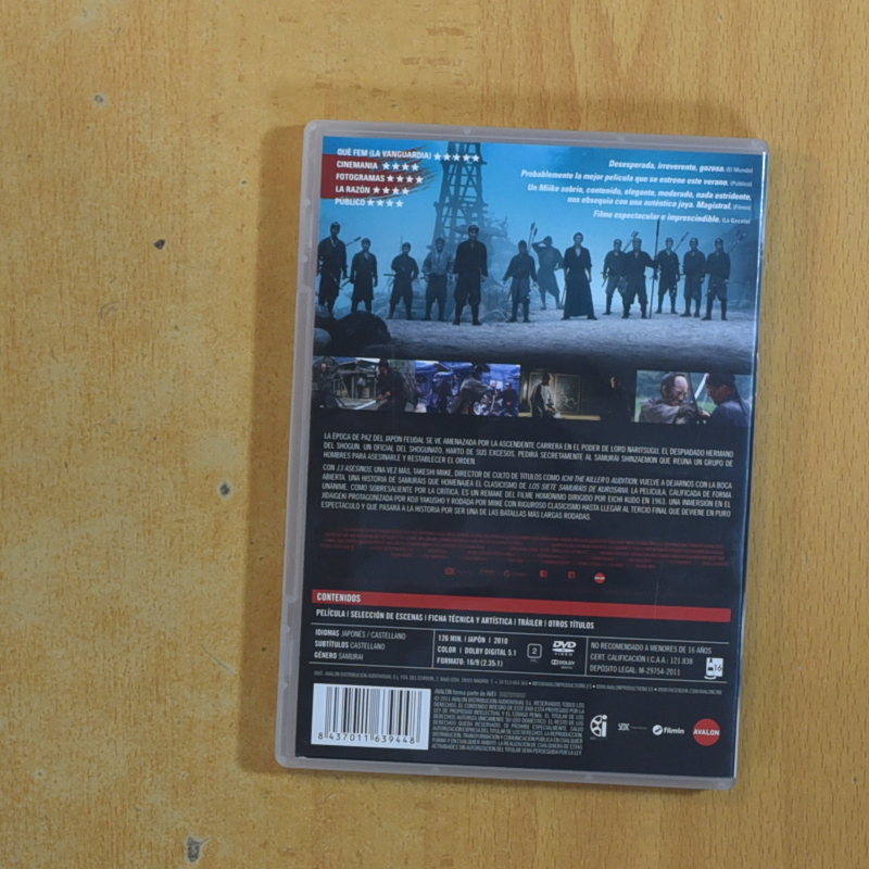 13 ASESINOS - DVD