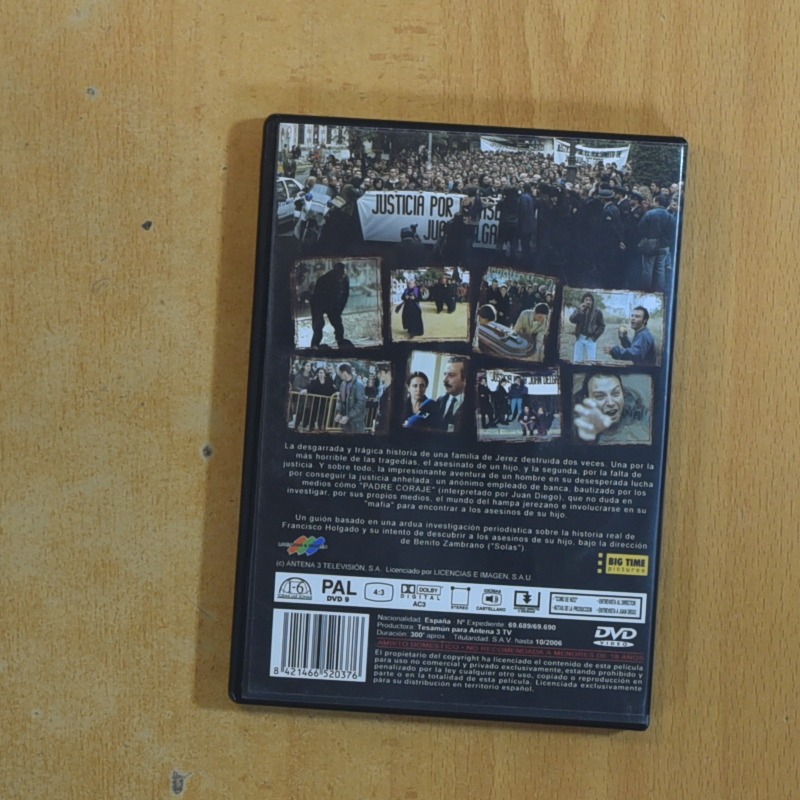 PADRE CORAJE - DVD