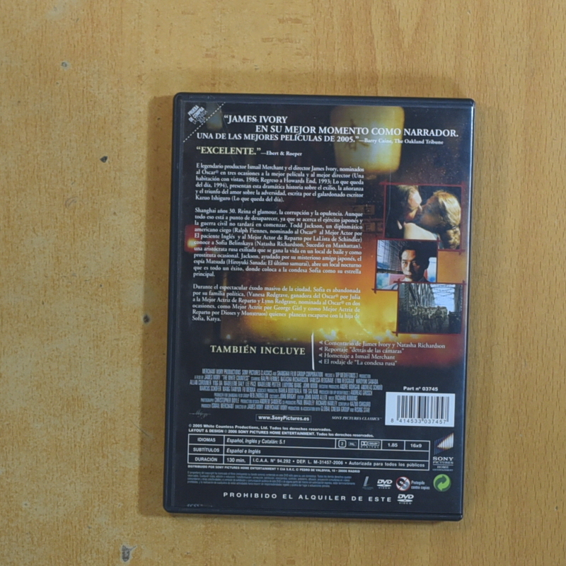 LA CONDESA RUSA - DVD