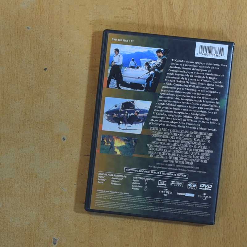 EL CAZADOR - DVD