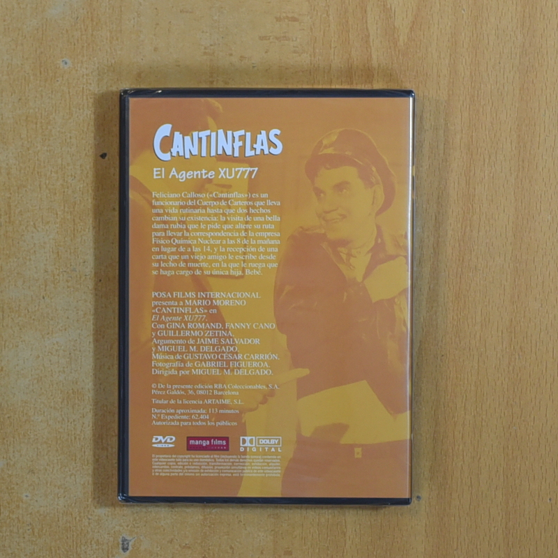 CANTINFLAS EL AGENTE XU777 - DVD