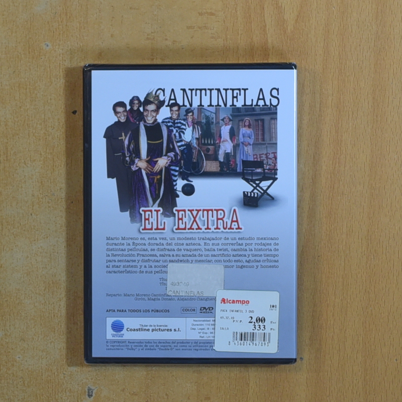CANTINFLAS EL EXTRA - DVD