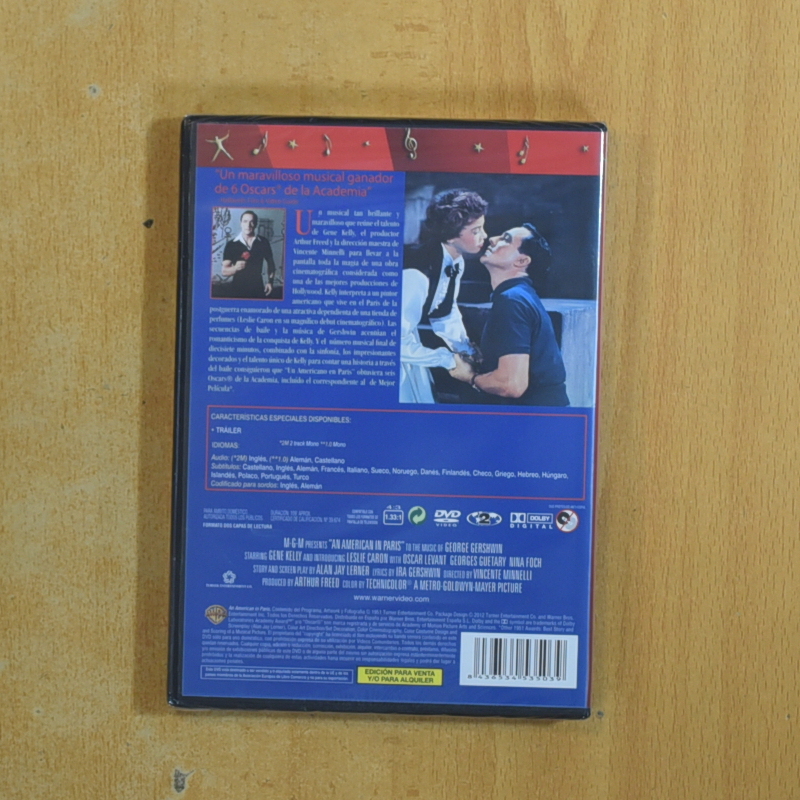 UN AMERICANO EN PARIS - DVD