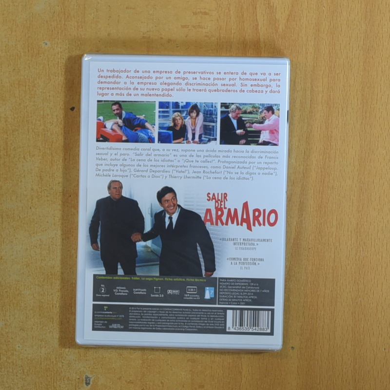 SALIR DEL ARMARIO - DVD