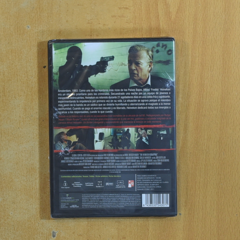 EL SECUESTRO DE ALFRED HEINEKEN - DVD