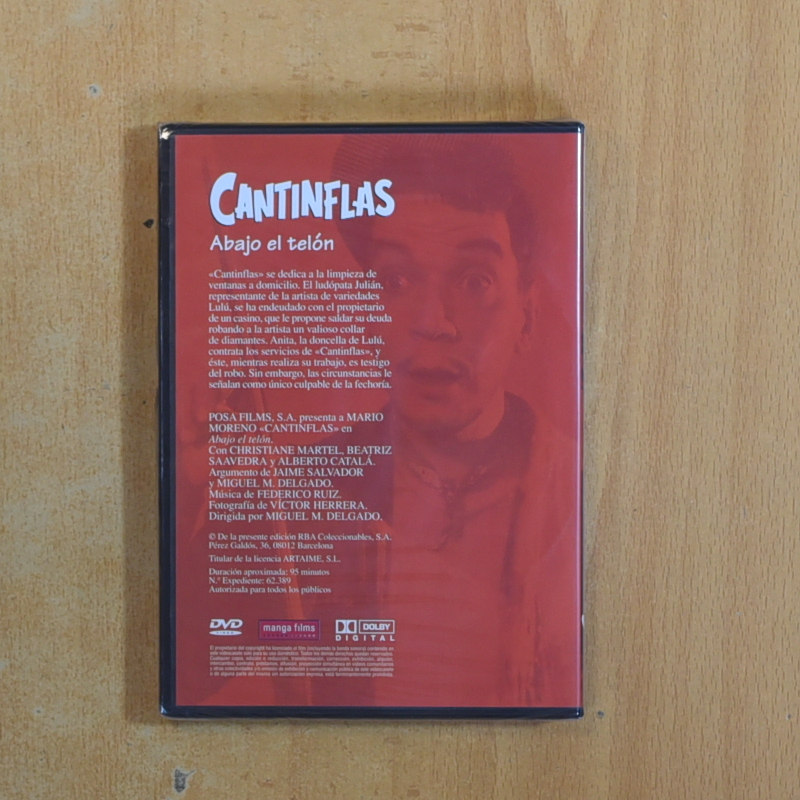CANTINFLAS ABAJO EL TELON - DVD
