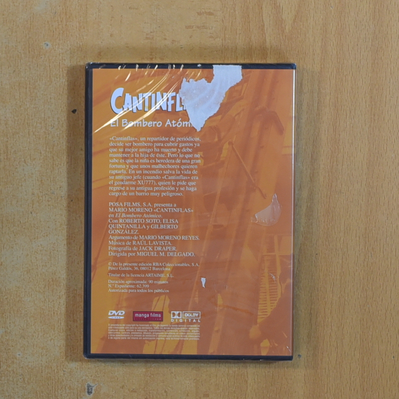 CANTINFLAS EL BOMBERO ATOMICO - DVD