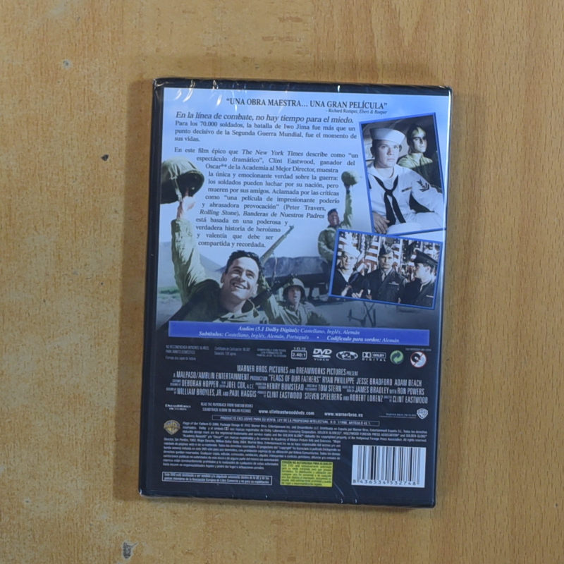 BANDERAS DE NUESTROS PADRES - DVD