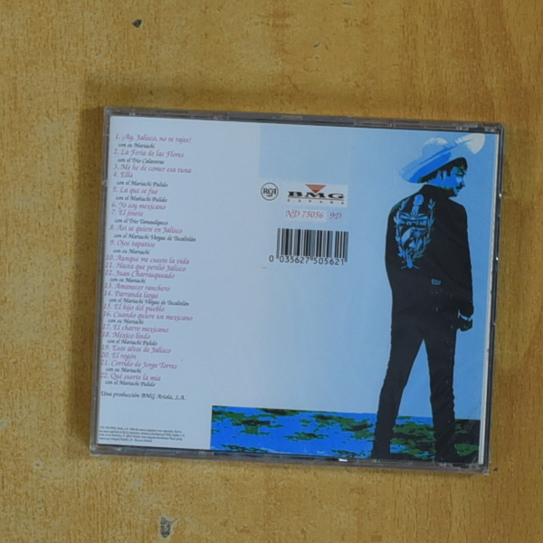 JORGE NEGRETE - 22 GRANDES EXITOS - CD