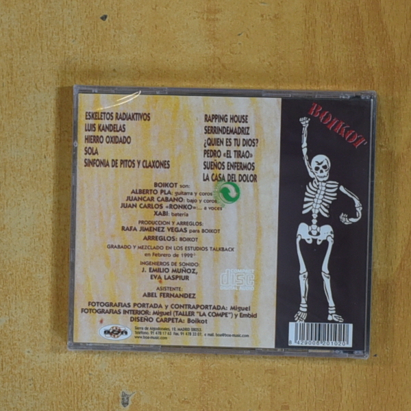 BOIKOT - CON PERDON DE LOS PAYASOS - CD