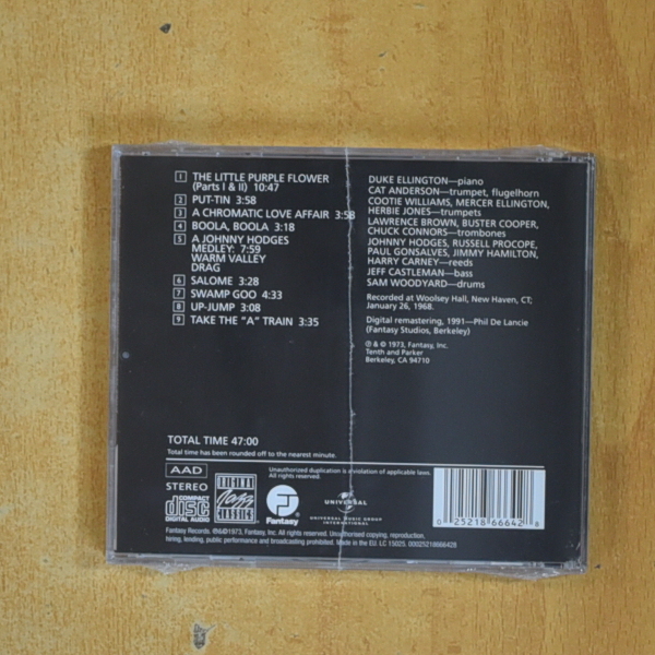 DUKE ELLINGTON AND HIS ORCHESTRA - YALE CONCERT - CD