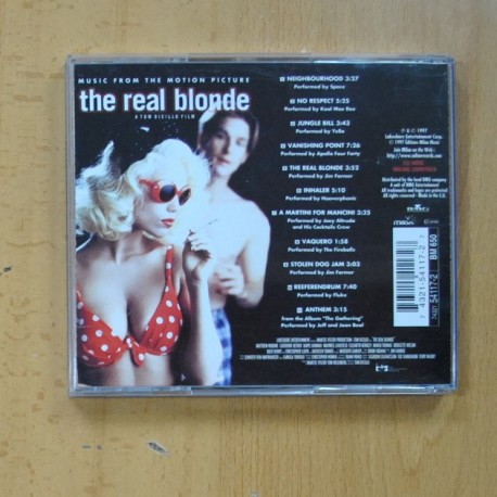 VARIOS - THE REAL BLONDE - CD