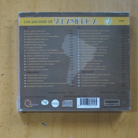 VARIOS - LOS MEJORES DE SUDAMERICA - 2 CD