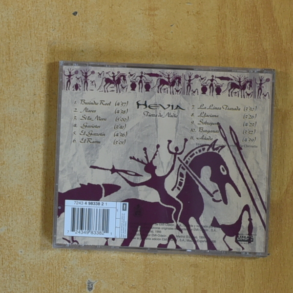 HEVIA - TIERRA DE NADIE - CD