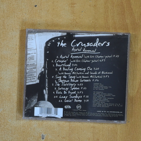 THE CRUSADERS - RURAL RENEWAL - CD