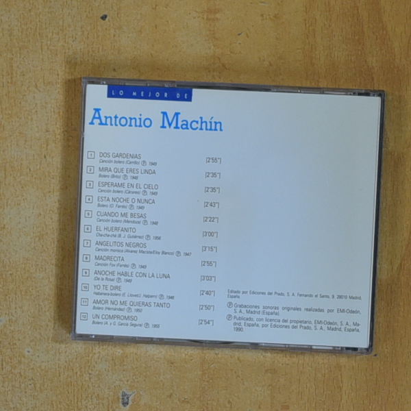ANTONIO MACHIN - ANTONIO MACHIN - CD
