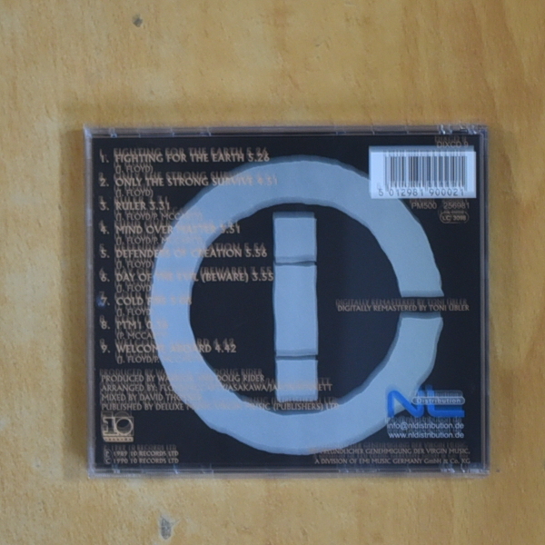 WARRIOR - FIGHTING FOR THE EARTH - CD