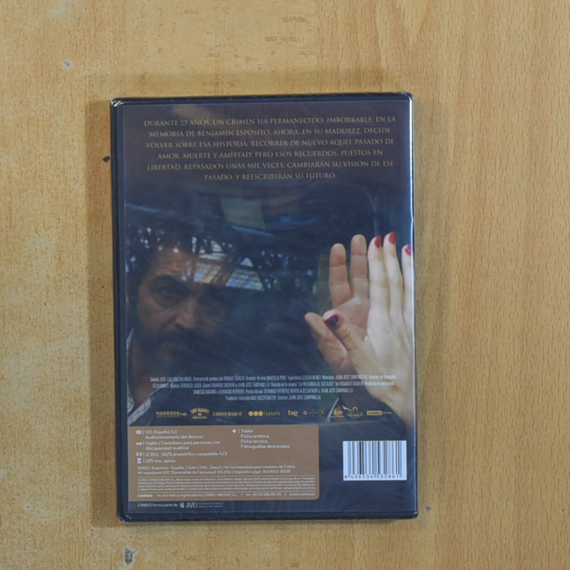 EL SECRETO DE SUS OJOS - DVD