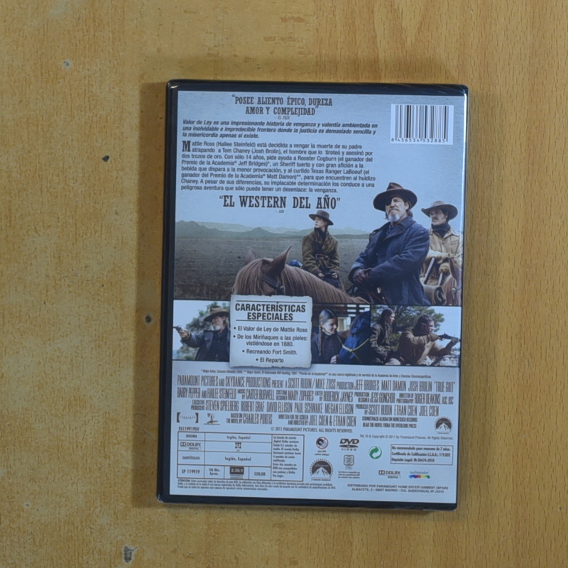 VALOR DE LEY - DVD
