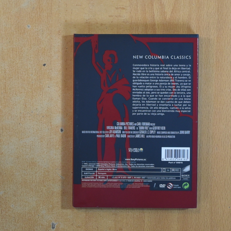 NACIDA LIBRE - DVD