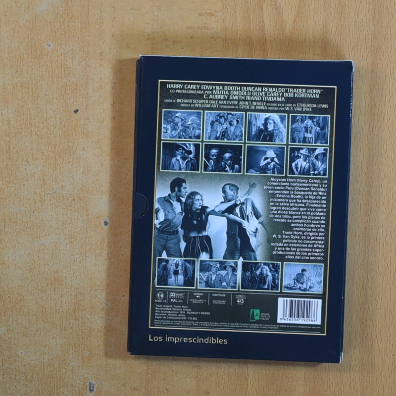 TRADER HORN - DVD