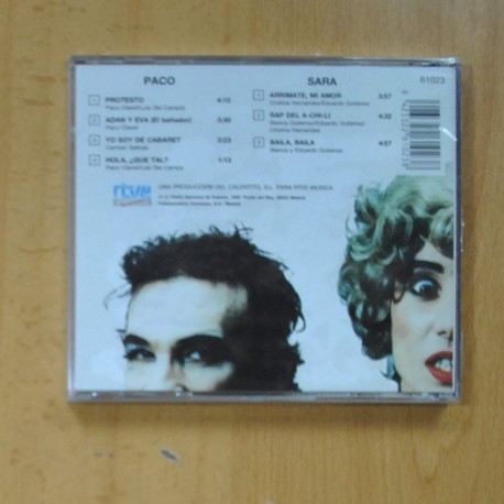 PACO CLAVEL / SARA GOSSA - DUPLEX - CD