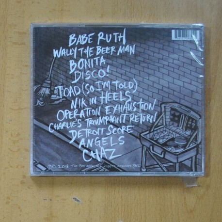 THE BAD MAN - LAUGHING WITH BAD TEETH - CD