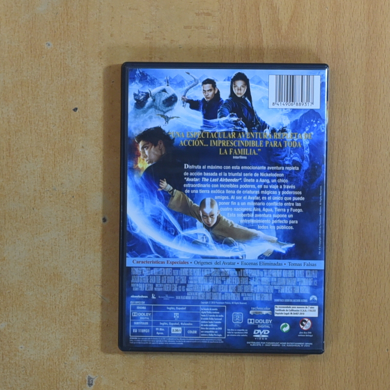 AIRBENDER - DVD