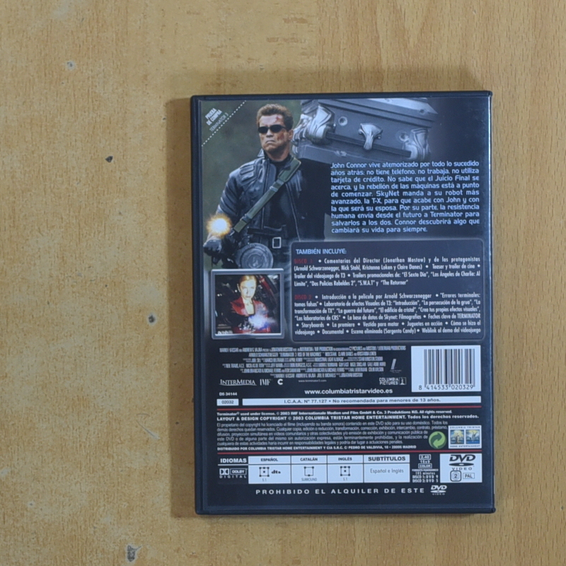 TERMINATOR 3 - DVD