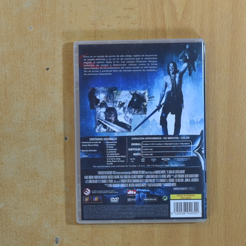 EL GUIA DEL DESFILADERO - DVD