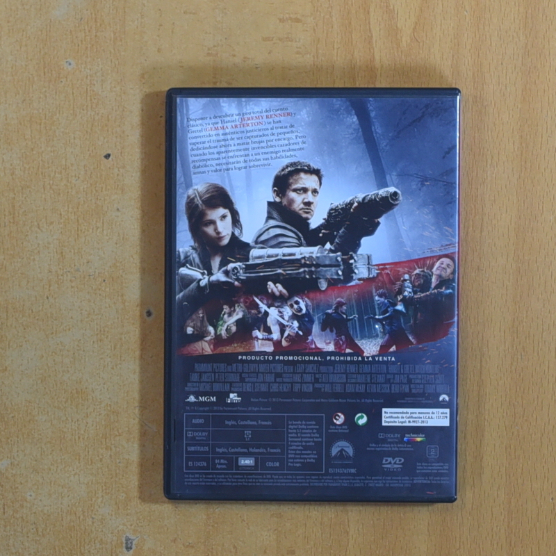 HANSEL Y GRETEL - DVD