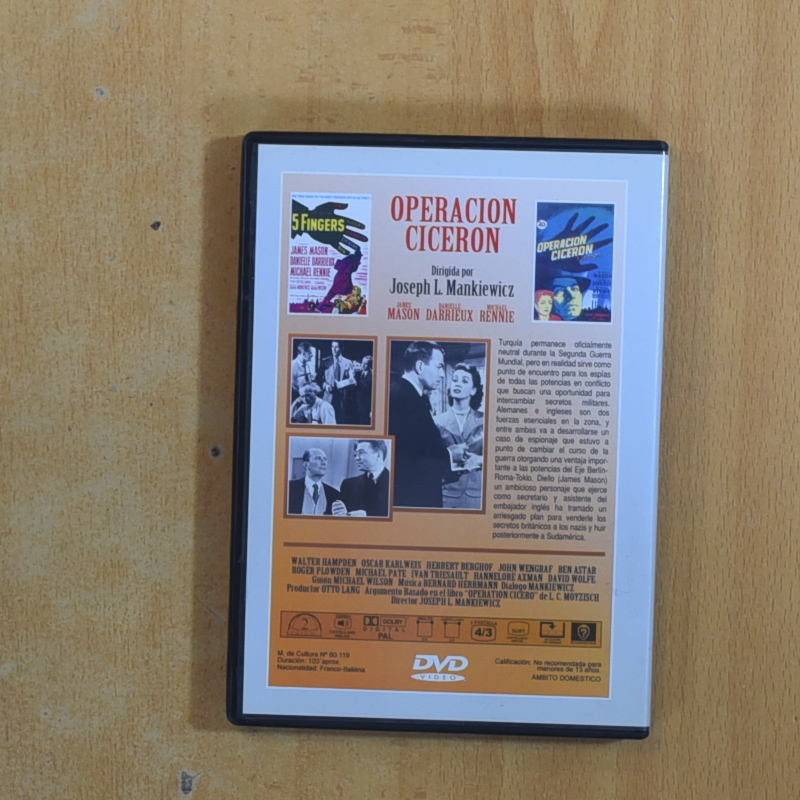 OPERACION CICERON - DVD
