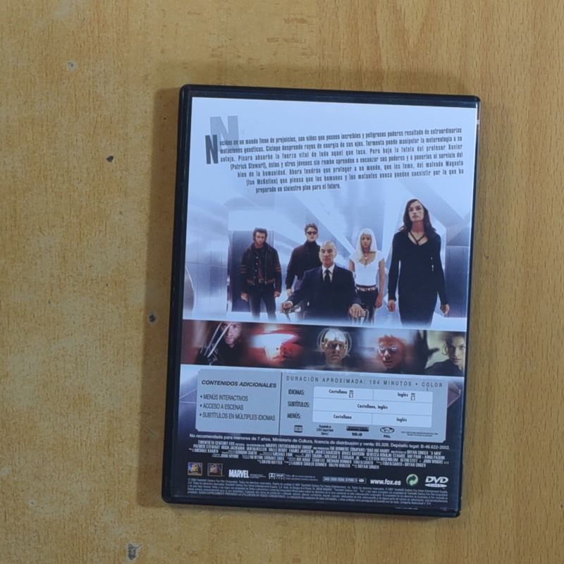 X MEN - DVD