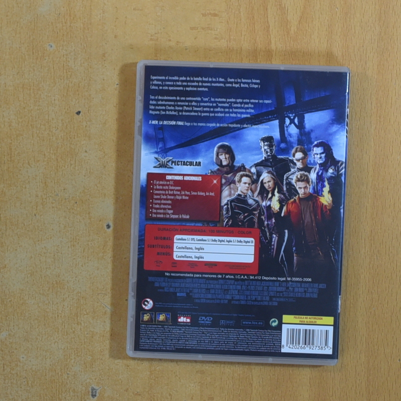 X MEN LA DECISION - DVD