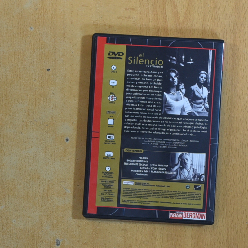 EL SILENCIO - DVD