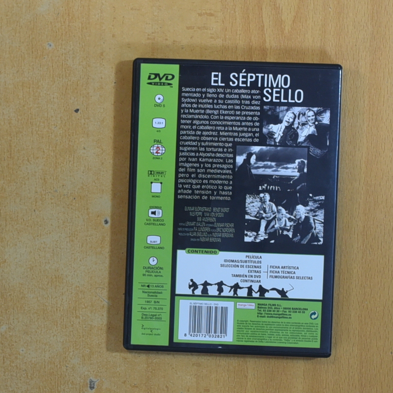 EL SEPTIMO SELLO - DVD
