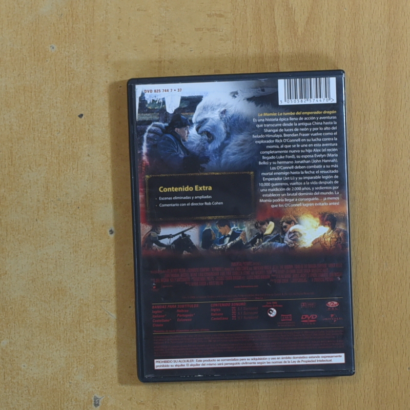 LA MOMIA LA TUMBA DEL EMPERADOR DRAGON - DVD