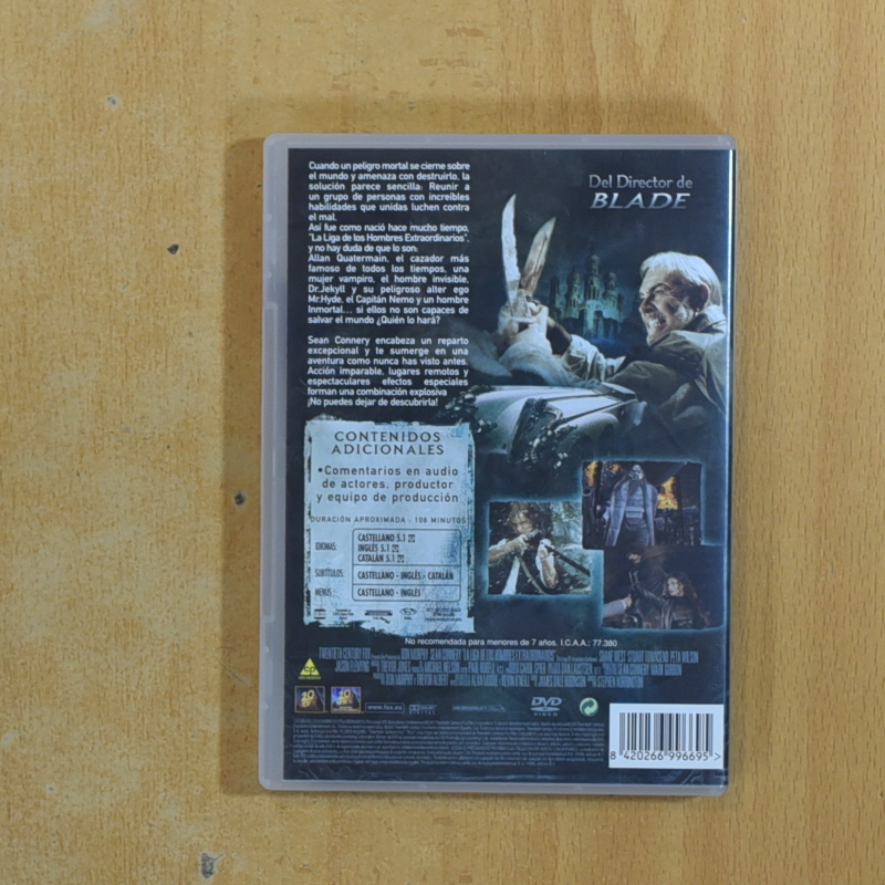 LA LIGA DE LOS HOMBRES EXTRAORDINARIOS - DVD