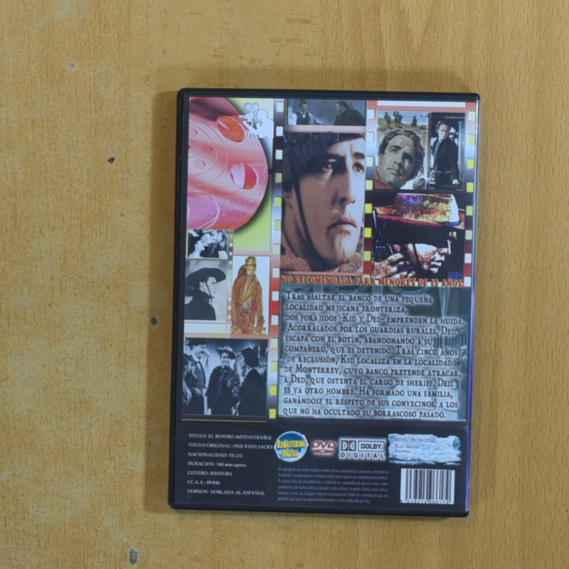 EL ROSTRO IMPENETRABLE - DVD