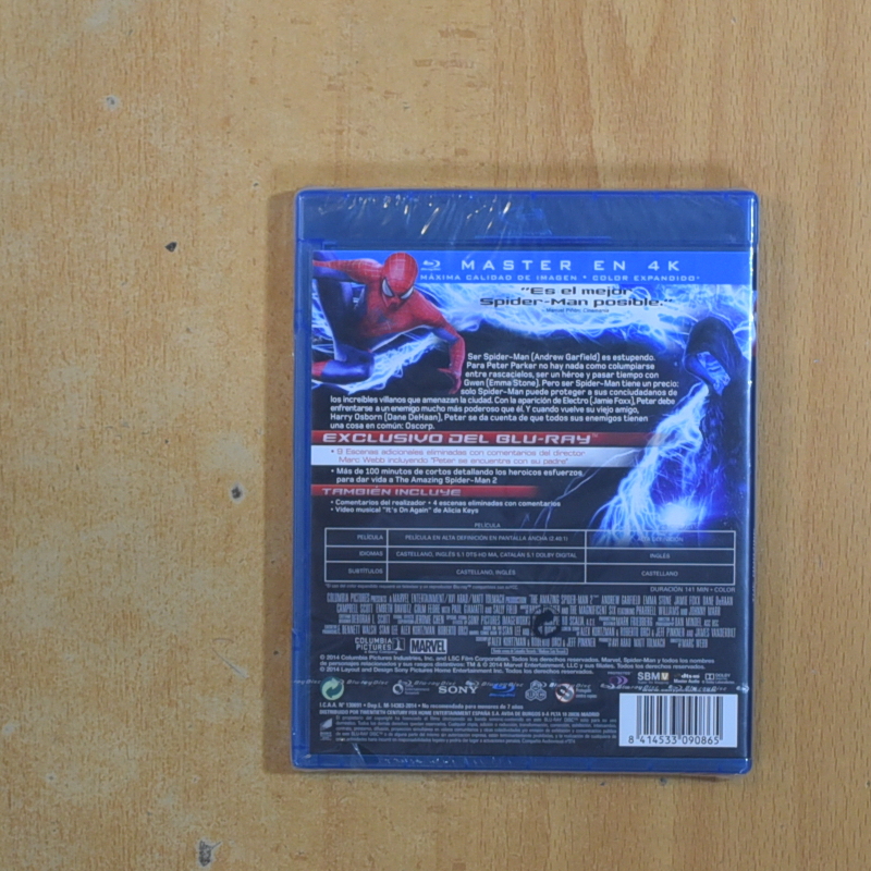 SPIDERMAN 2 EL PODER DE ELECTRO - BLURAY