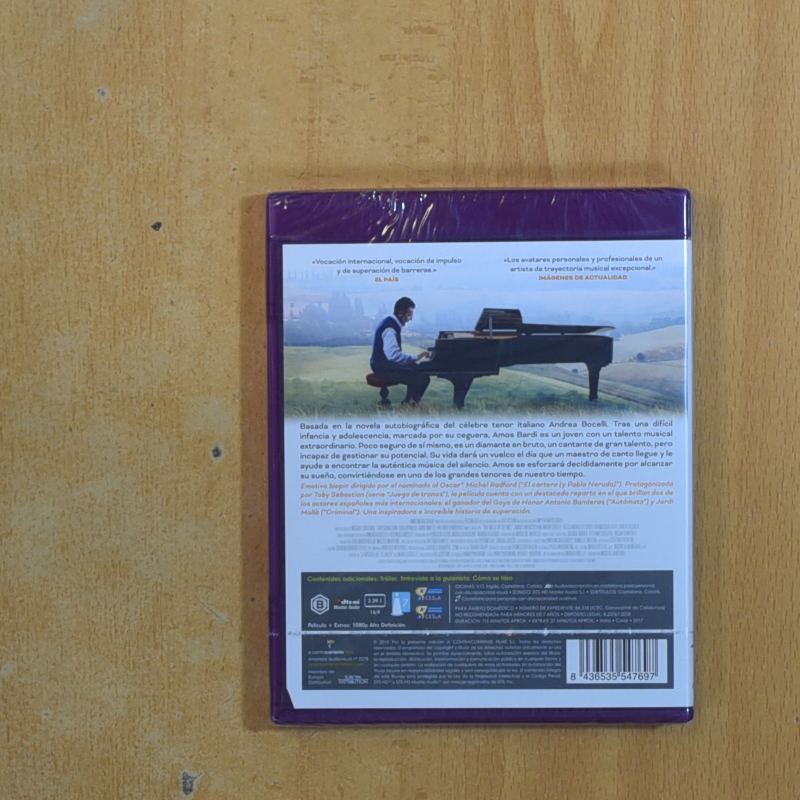 LA MUSICA DEL SILENCIO - BLURAY