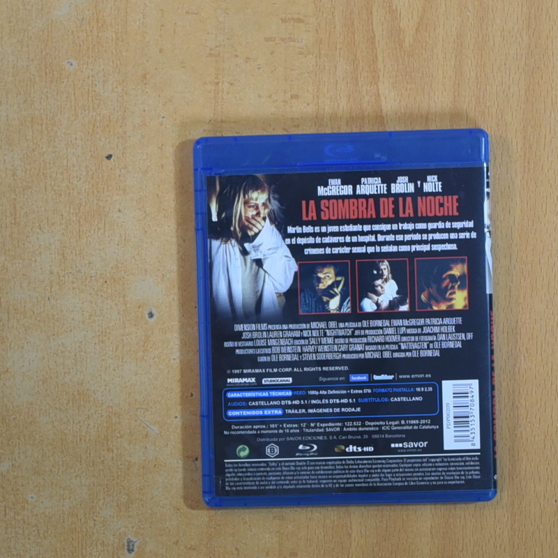 LA SOMBRA DE LA NOCHE - BLURAY