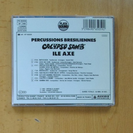 ILE AXE - CALYPSÂ´O SAMB - CD