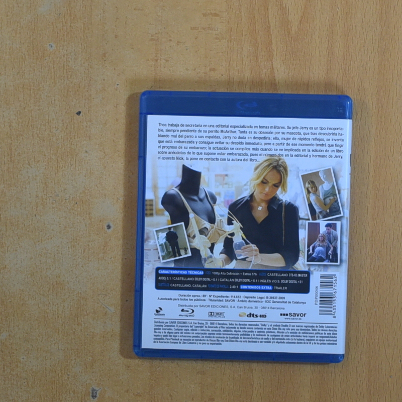 UN TRABAJO EMBARAZOSO - BLURAY