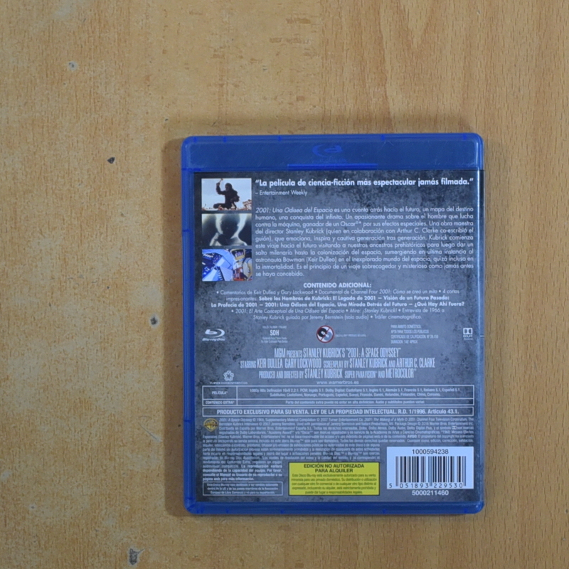2001 UNA ODISEA DEL ESPACIO - BLURAY