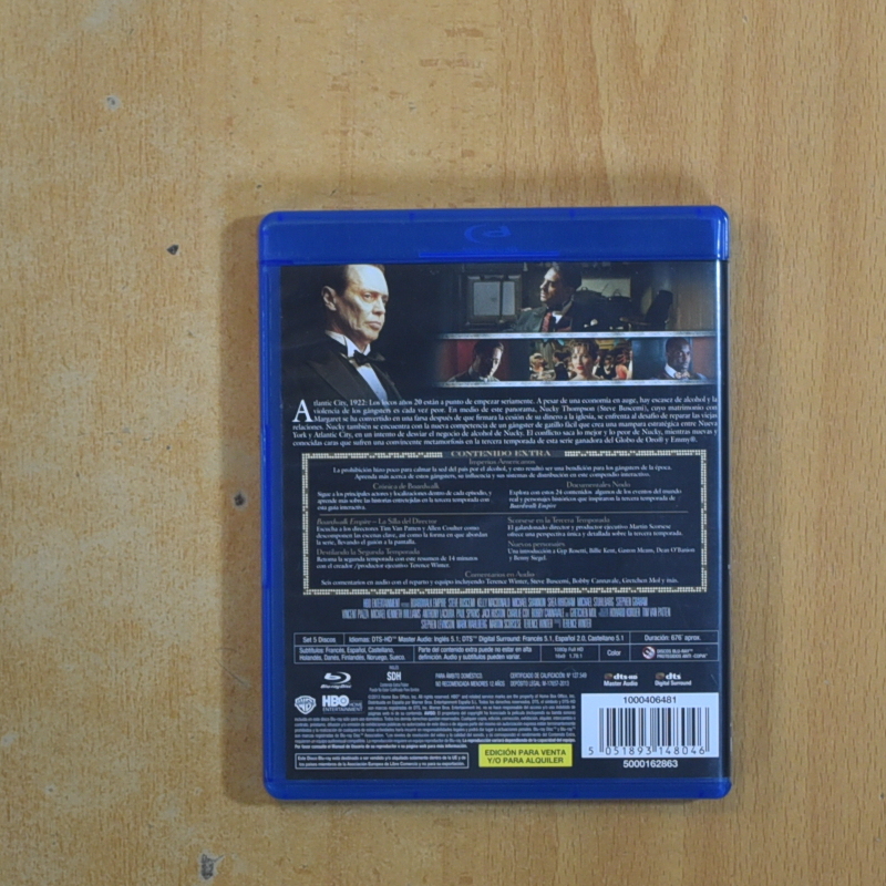 BOARDWALK EMPIRE - TERCERA TEMORADA - BLURAY