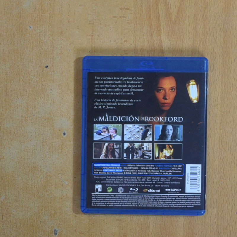 LA MALDICION DE ROOKFORD - BLURAY