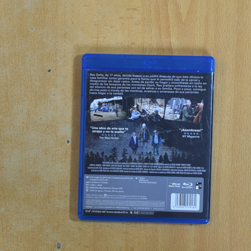 WINTERS BONE - BLURAY