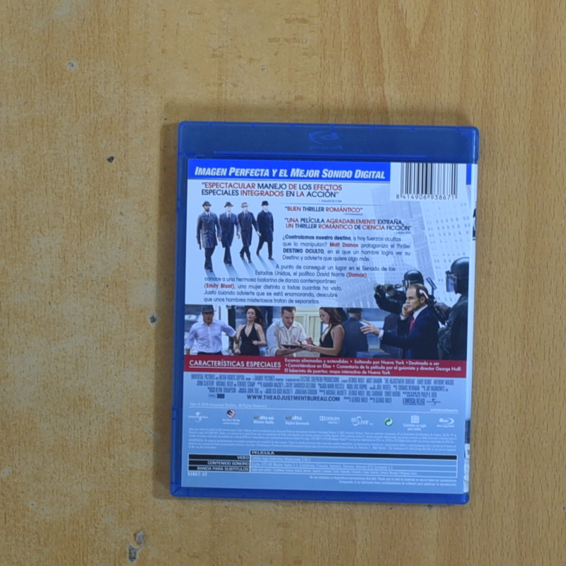 DESTINO OCULTO - BLURAY