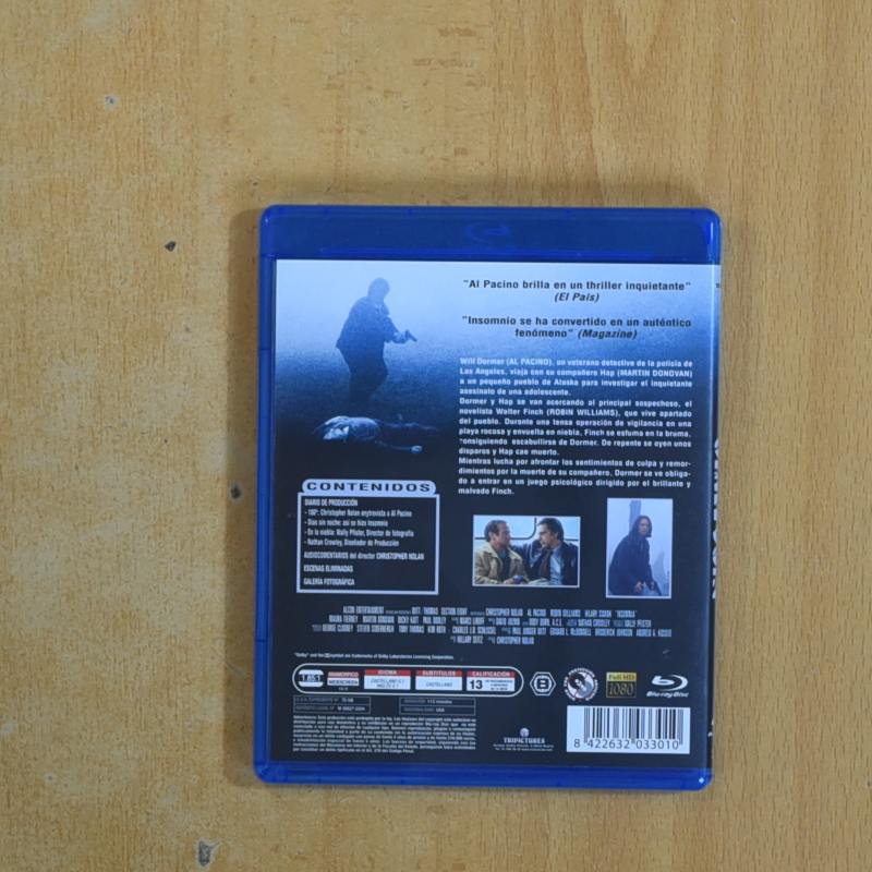INSOMNIO - BLURAY